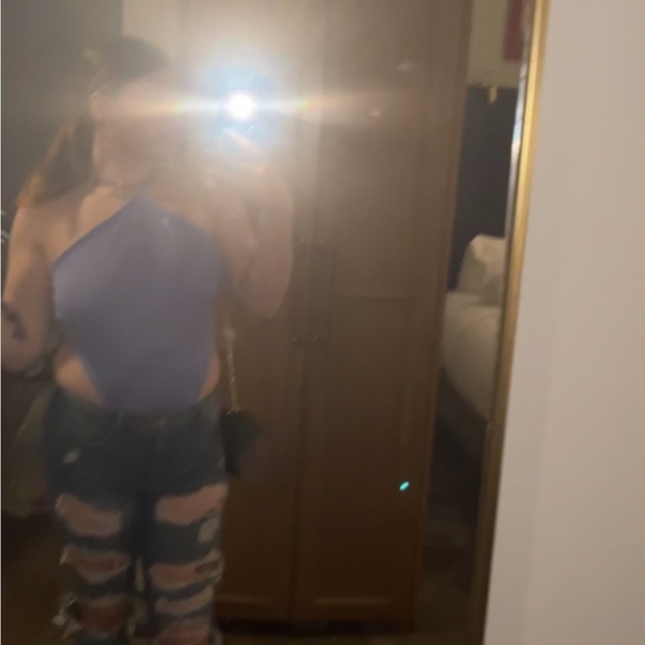 Wild fable blue bodysuit worn once - Picture 2 of 2